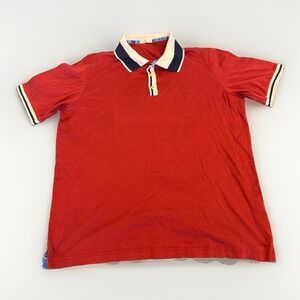 Vakko Polo Shirt Mens Golf Red Short Sleeve Size XL Preppy